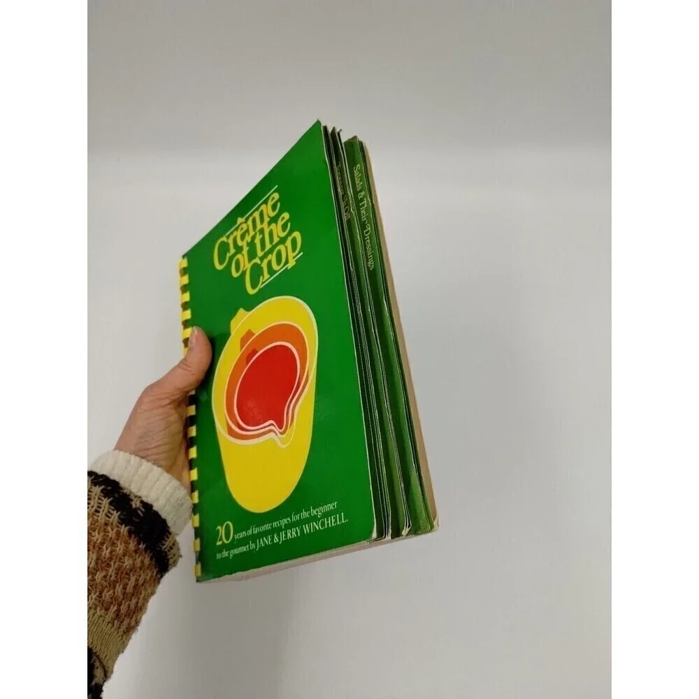 Creme Of The Crop 20 Years Of Favorite Recipes (Spiral,  1979) Cookbook By Jane